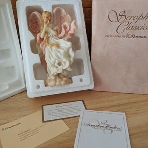 Vintage Seraphim Classic Diana "Heaven's Rose" Angel Figurine 1997 #78123 Roman
